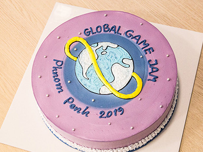 Global Game Jam Phnom Penh 2019 Cake 